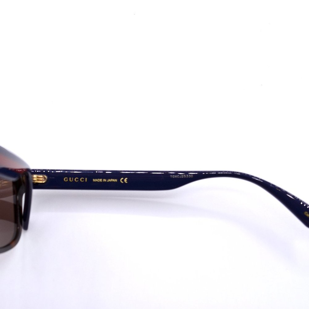 NEW GUCCI GG0929SA 002 HAVANA BLUE BROWN AUTHENTIC SUNGLASSES - Picture 11 of 12